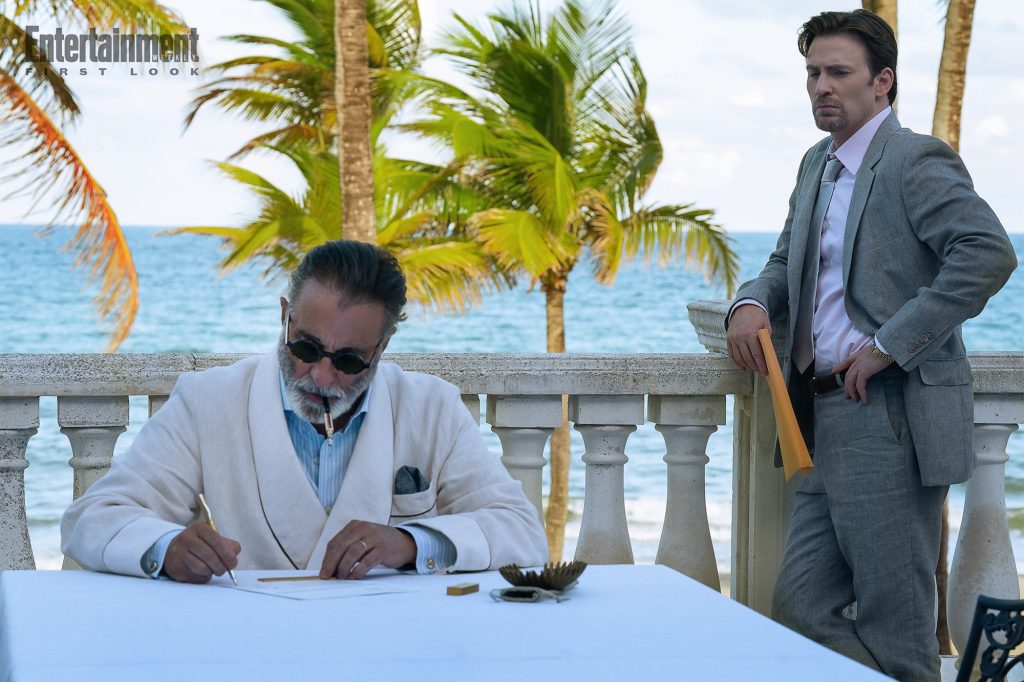 First Look: Chris Evans and Emily Blunt in David Yates' 'Pain Hustlers'