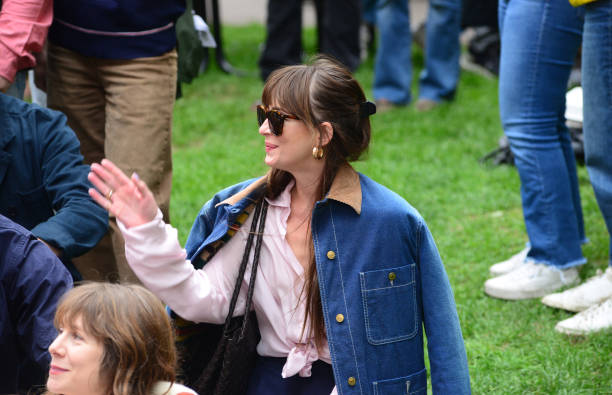 Dakota Johnson and Maya Hawke at the 50th Telluride Film Festival in Colorado
