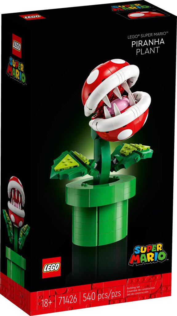 Lego and Nintendo Team Up for Super Mario Piranha Plant Set (Pre-Order Available)