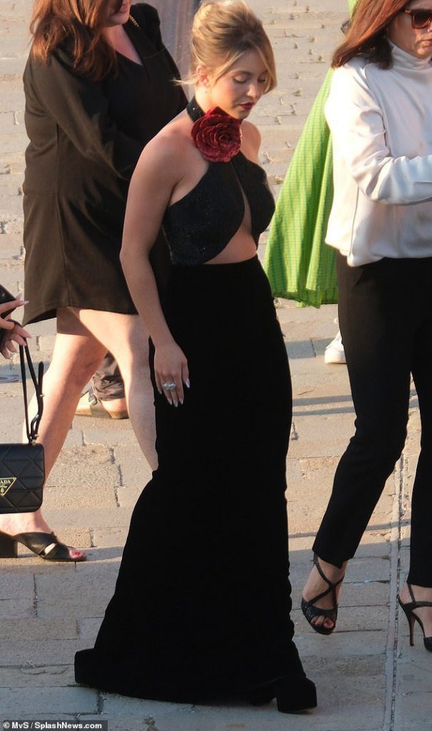 Sydney Sweeney Spotted at the 2023 Venice Film Festival for the Armani Beauty Party