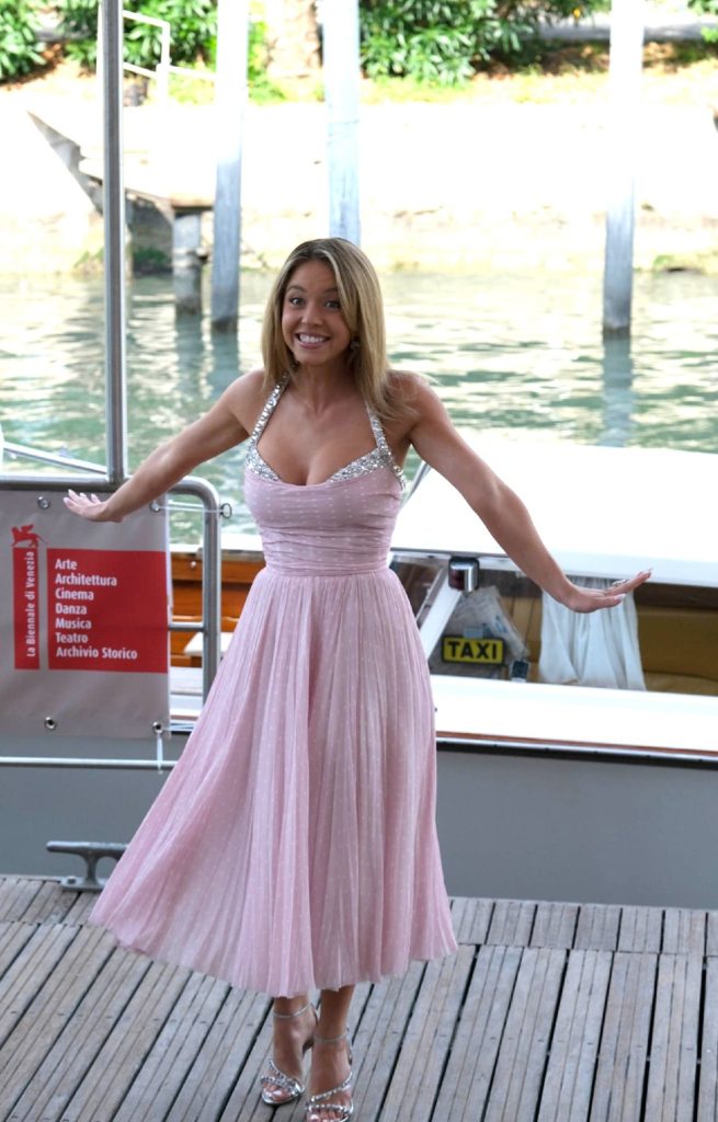 Sydney Sweeney Spotted at Miu Miu Women’s Tales Photocall