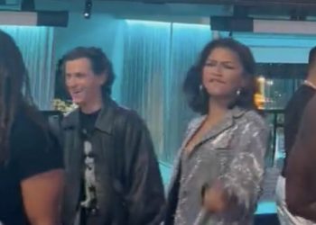 Zendaya and Tom Holland at Beyoncé’s Renaissance Show in Los Angeles