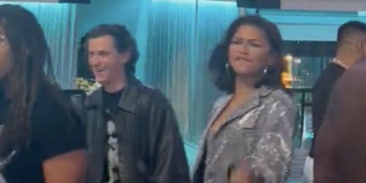 Zendaya and Tom Holland at Beyoncé’s Renaissance Show in Los Angeles