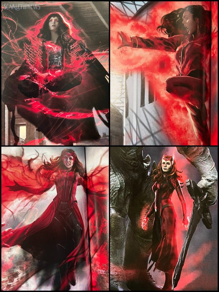'Doctor Strange in the Multiverse of Madness' New Concept Art Reveals Scarlet Witch's Crown as Part of Her Flesh
