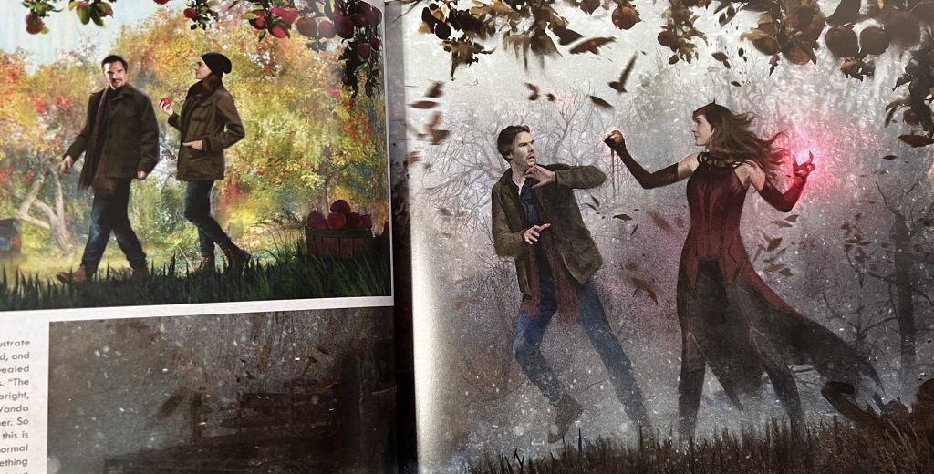 'Doctor Strange in the Multiverse of Madness' New Concept Art Reveals Scarlet Witch's Crown as Part of Her Flesh