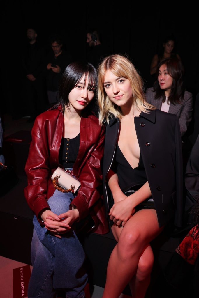 Paul Mescal and Daisy Edgar-Jones at the Gucci Fashion Show in Milan