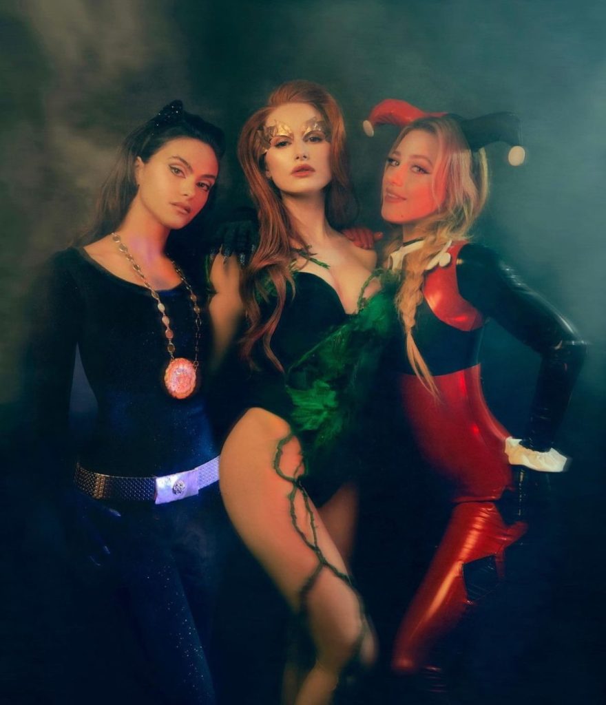 Camila Mendes, Madelaine Petsch, and Lili Reinhart Transform Into DC Iconic Villains