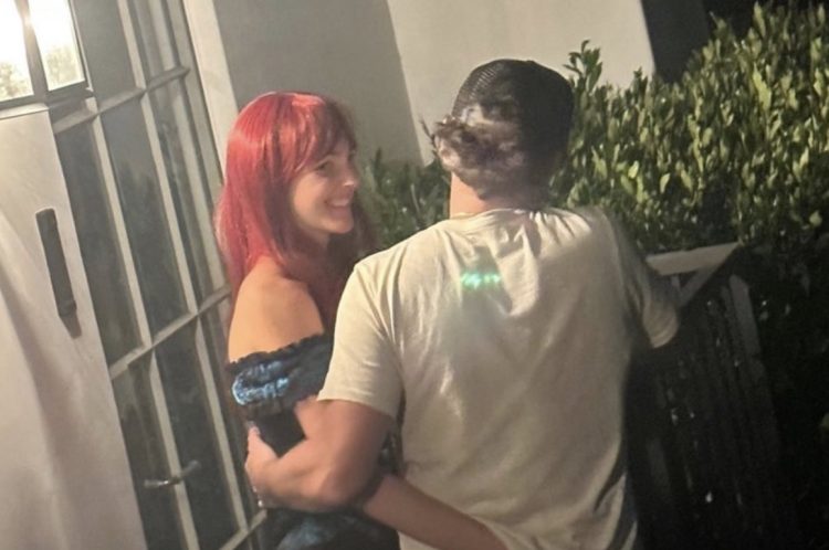 Leonardo DiCaprio and Vittoria Ceretti Spotted at Kendall Jenner's Kendall Jenner's Halloween Party