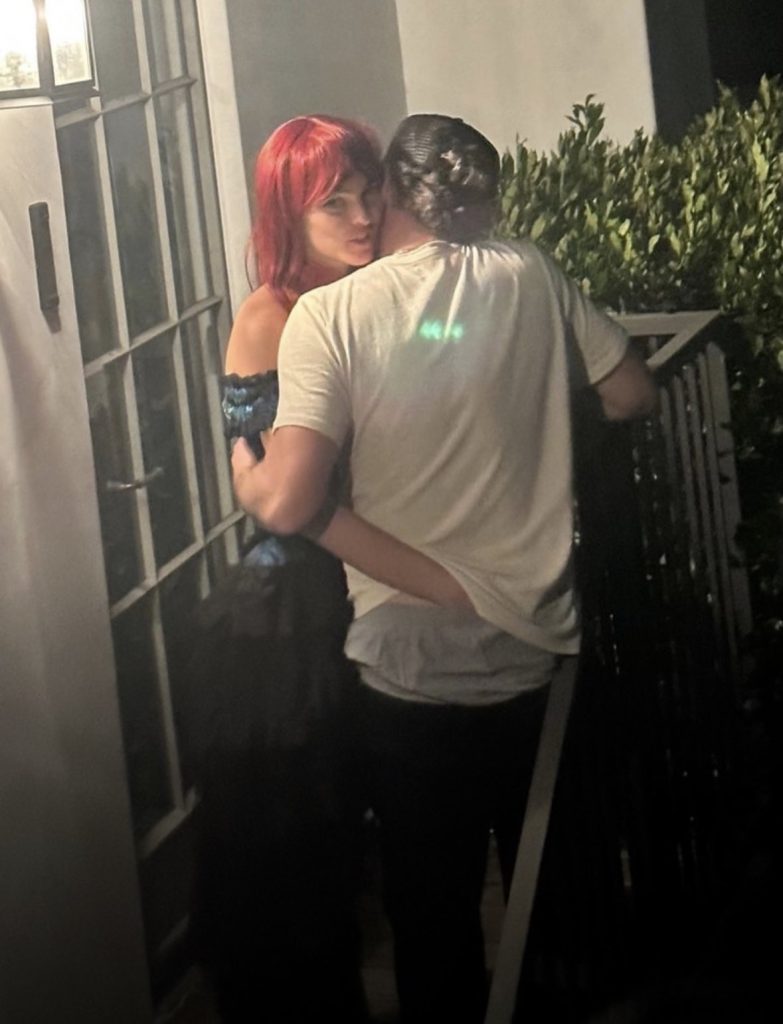 Leonardo DiCaprio and Vittoria Ceretti Spotted at Kendall Jenner's Kendall Jenner's Halloween Party