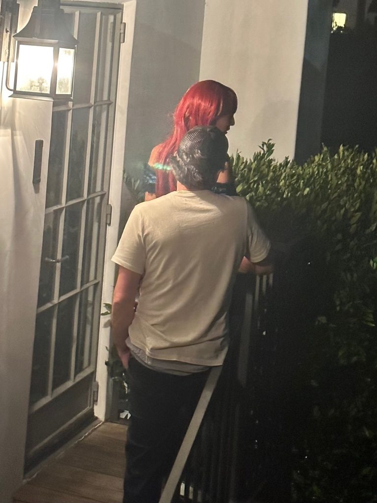 Leonardo DiCaprio and Vittoria Ceretti Spotted at Kendall Jenner's Kendall Jenner's Halloween Party