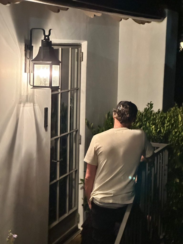 Leonardo DiCaprio and Vittoria Ceretti Spotted at Kendall Jenner's Kendall Jenner's Halloween Party