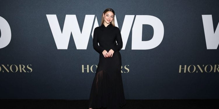 Madelyn Cline Spotted at the 2023 WWD Honors Event
