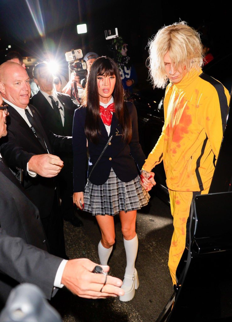 Megan Fox Shares 'Kill Bill' Gogo Yubari Costume for Halloween