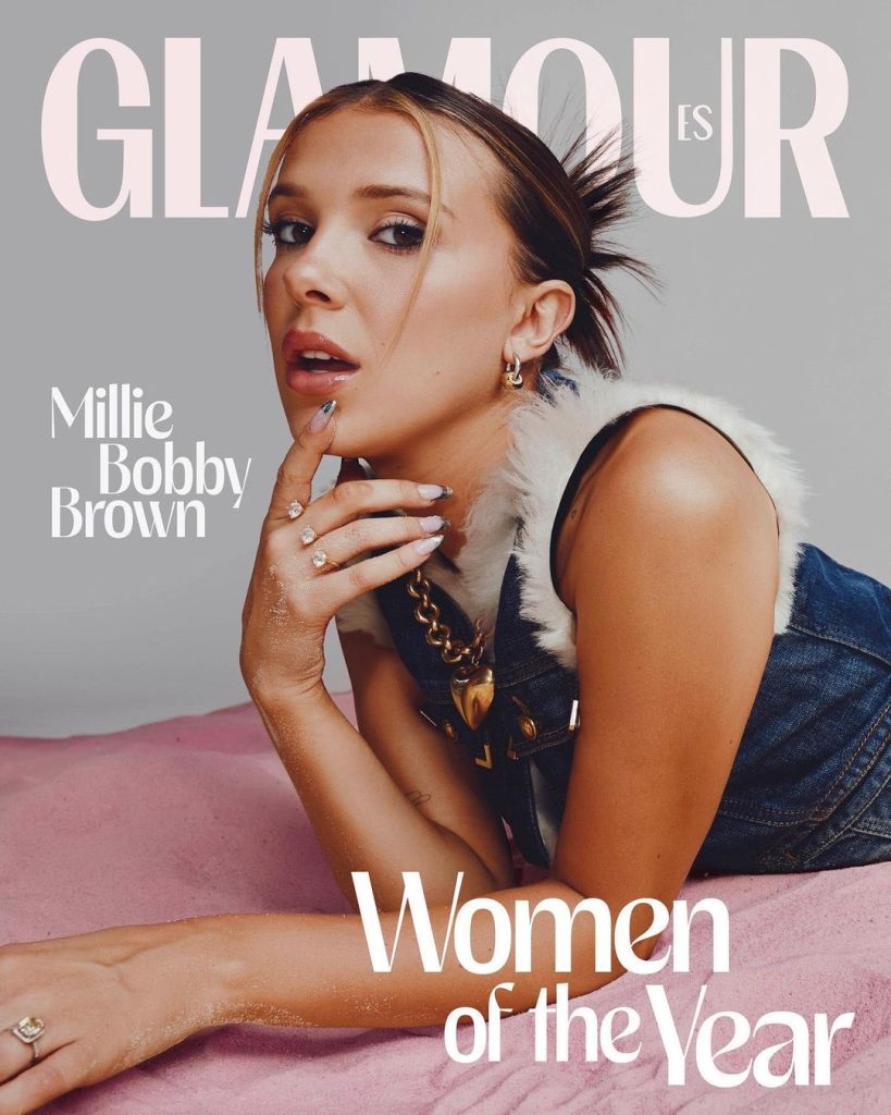 Millie Bobby Brown Honored as One of Glamour's Women of the Year for 2023