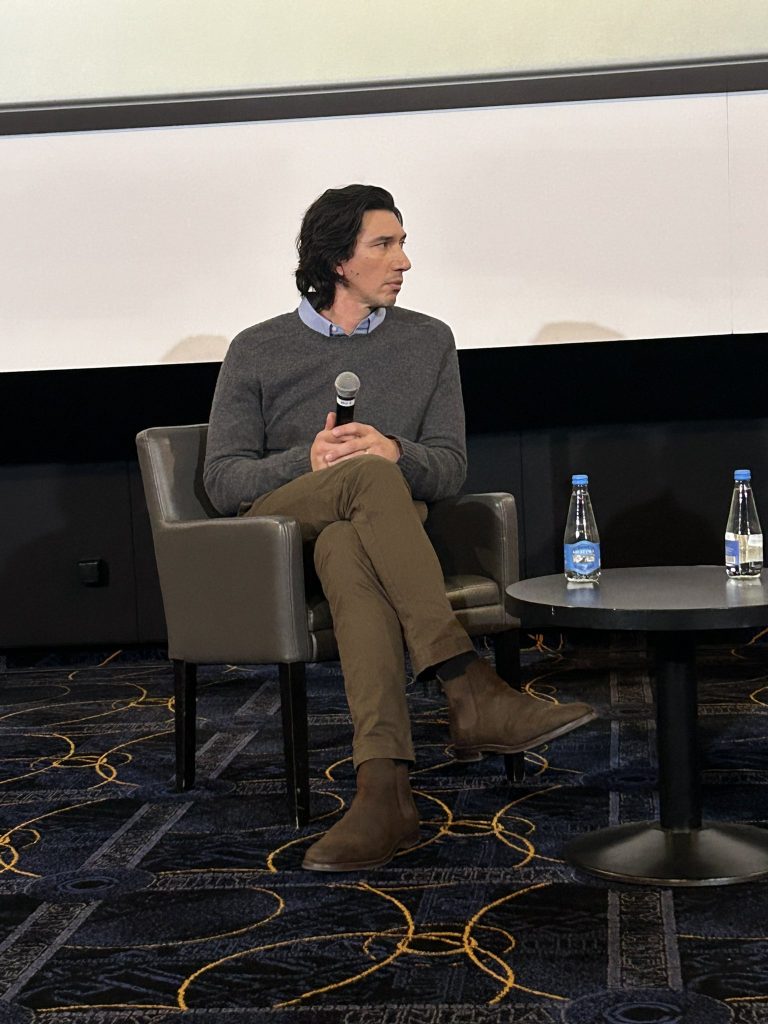 Adam Driver Responds to Criticism of 'Ferrari' Crash Scenes "I don’t know?"
