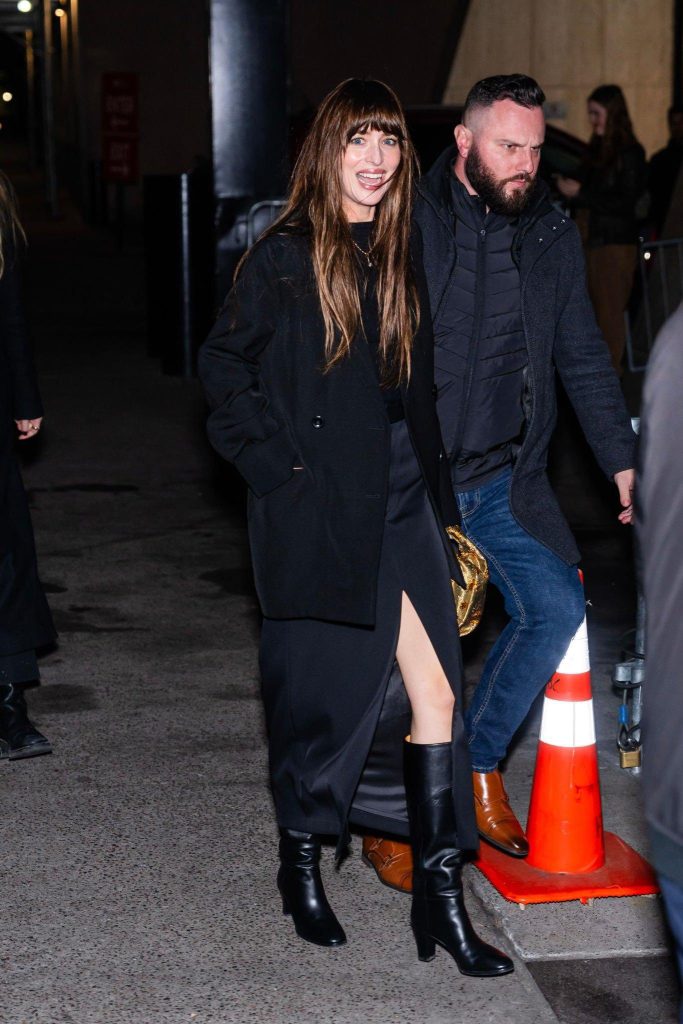 Dakota Johnson and Blake Lee Spotted at NBC Studios for Saturday Night Live