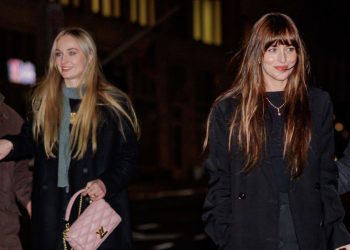 Dakota Johnson and Blake Lee Spotted at NBC Studios for Saturday Night Live