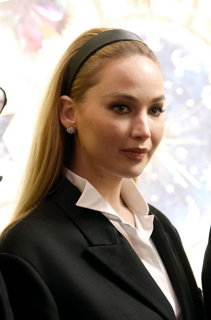 Jennifer Lawrence at Dior Carousel of Dreams Unveiling, Saks Fifth Avenue