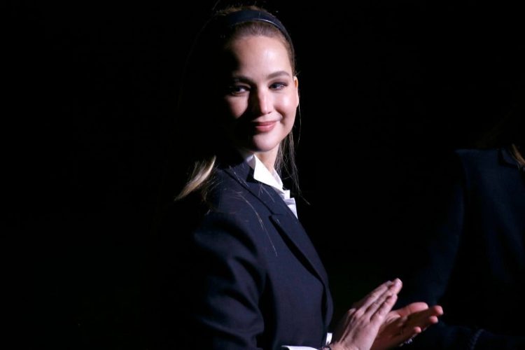 Jennifer Lawrence at Dior Carousel of Dreams Unveiling, Saks Fifth Avenue
