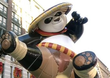 Exclusive: First Look at Po in 'Kung Fu Panda 4' Revealed During Thanksgiving Parade Balloon Debut