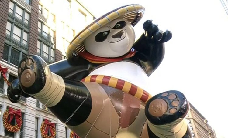 Exclusive: First Look at Po in 'Kung Fu Panda 4' Revealed During Thanksgiving Parade Balloon Debut