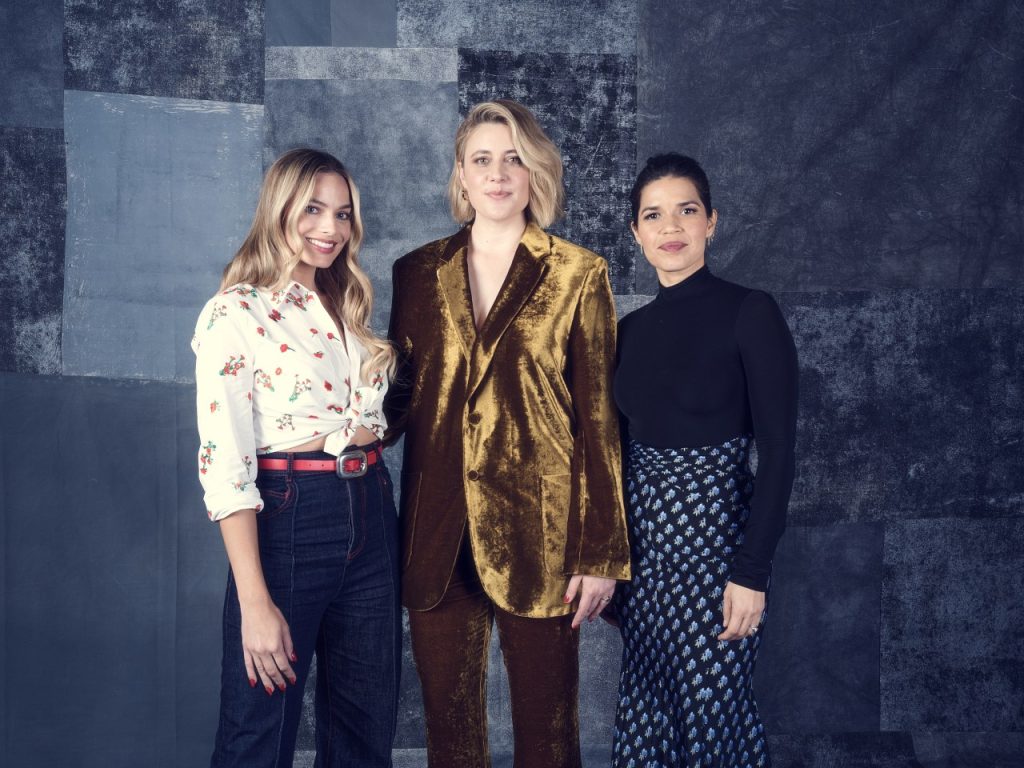 Margot Robbie Channels Cherry Pie Picnic Barbie in Bottega Veneta