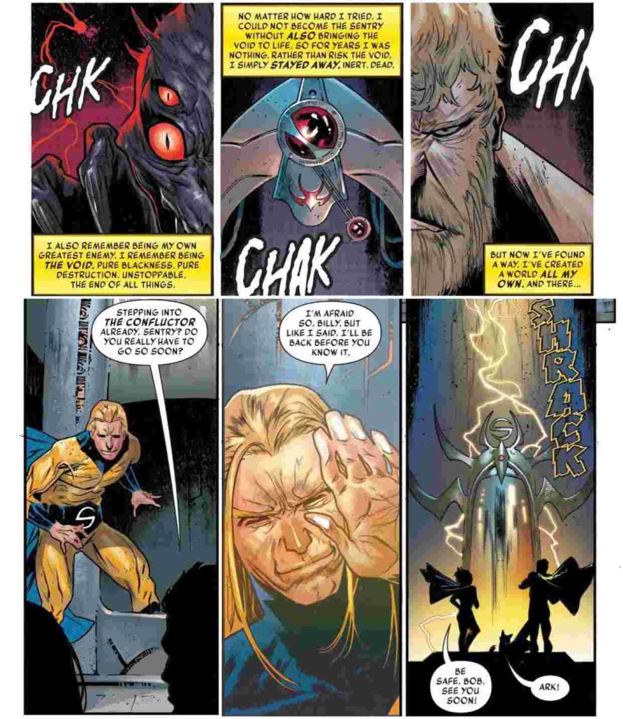 Marvel's 'Thunderbolts' The Sentry's Dark Persona