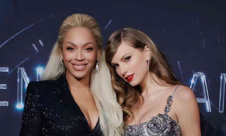 Taylor Swift and Beyoncé Spotted at the premiere of 'Renaissance: A Film by Beyoncé'