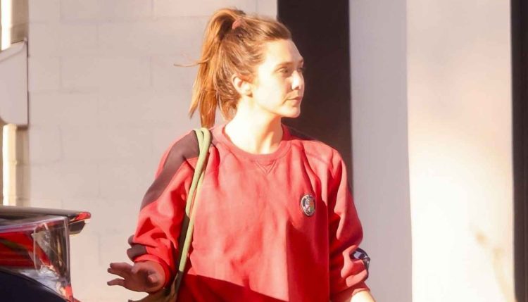 Elizabeth Olsen Spotted Leaving Pilates Class in Studio City, California