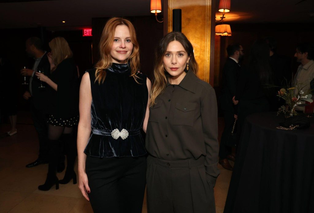 Elizabeth Olsen was at the "The Iron Claw" premiere in Los Angeles on December 11, 2023.