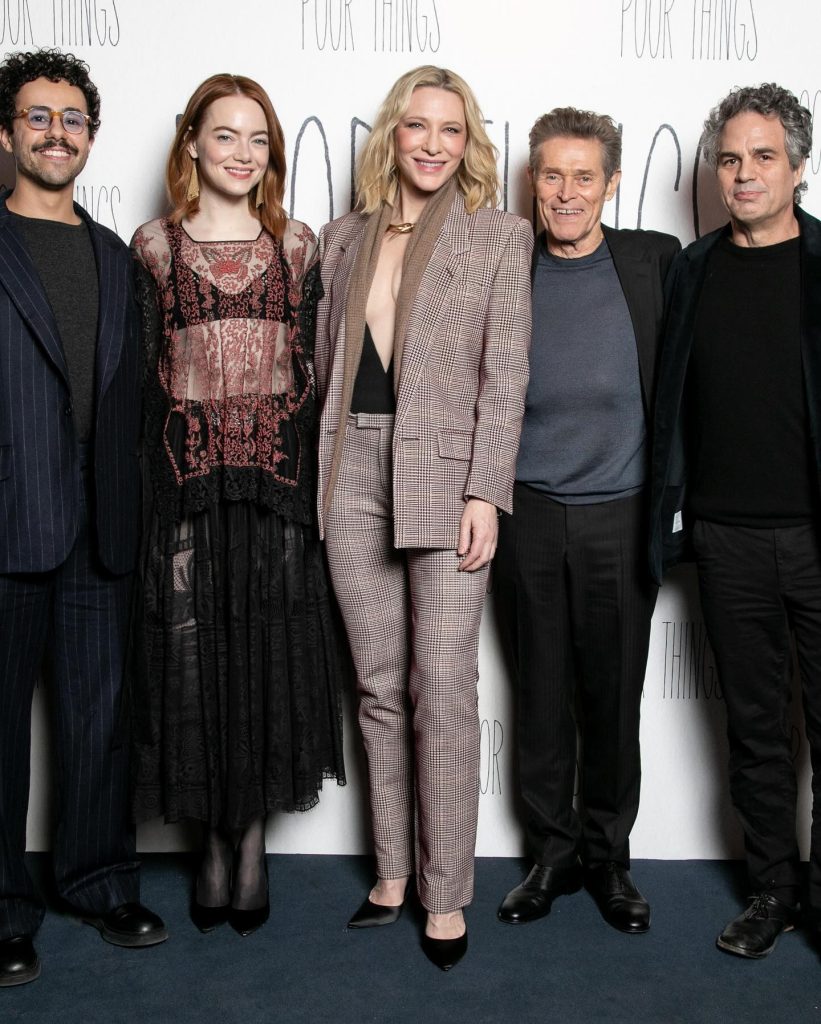 Emma Stone and Cate Blanchett Attend the BAFTA Screening of 'Poor Things'