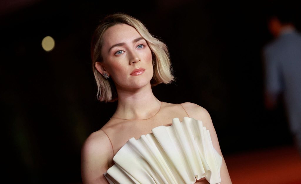 Saoirse Ronan Spotted at the 3rd Annual Academy Museum Gala in Los Angeles