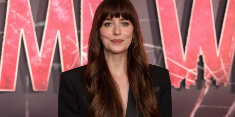 Dakota Johnson Attended the Sony's 'Madame Web' Photocall in London's Claridge's Hotel