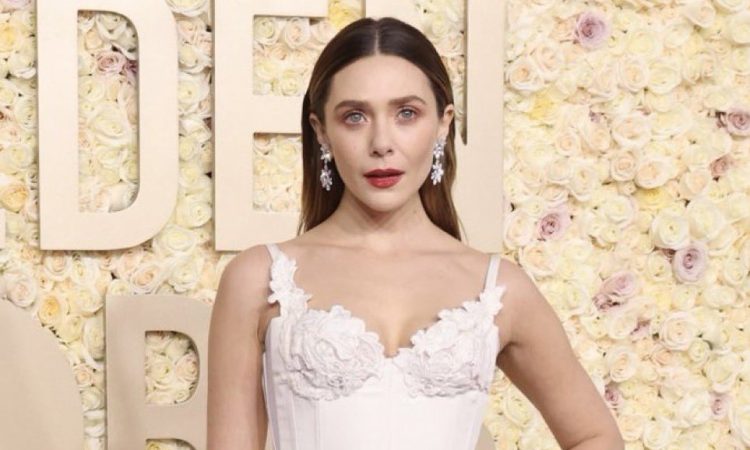 Elizabeth Olsen Spotted at the 81st Golden Globe Awards