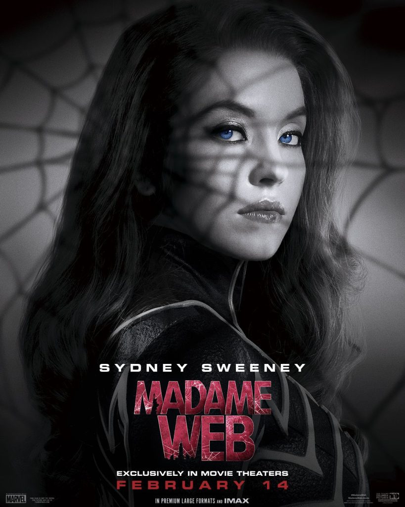 Sony's 'Madame Web' Character Posters Revealed