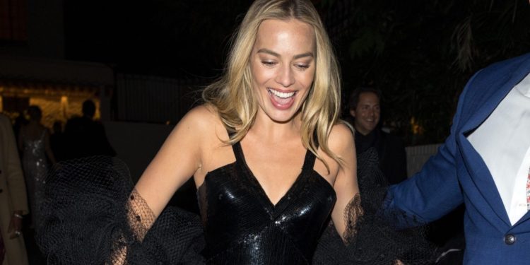 Margot Robbie Spotted at the Golden Globes After-Party in Los Angeles