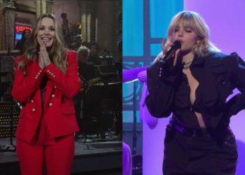 Rachel McAdams Welcomes Reneé Rapp for 'Mean Girls' SNL Performance