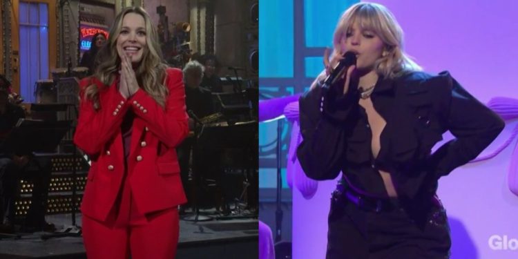 Rachel McAdams Welcomes Reneé Rapp for 'Mean Girls' SNL Performance