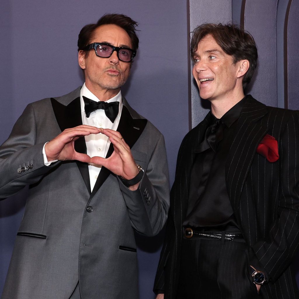 Robert Downey Jr. and Cillian Murphy