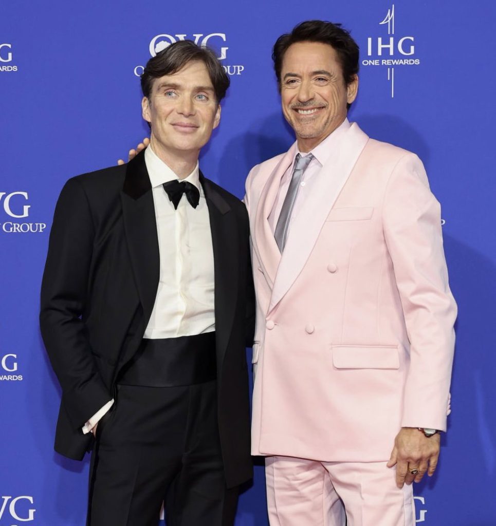 Robert Downey Jr. and Cillian Murphy Attend the 2024 Palm Springs Film Festival