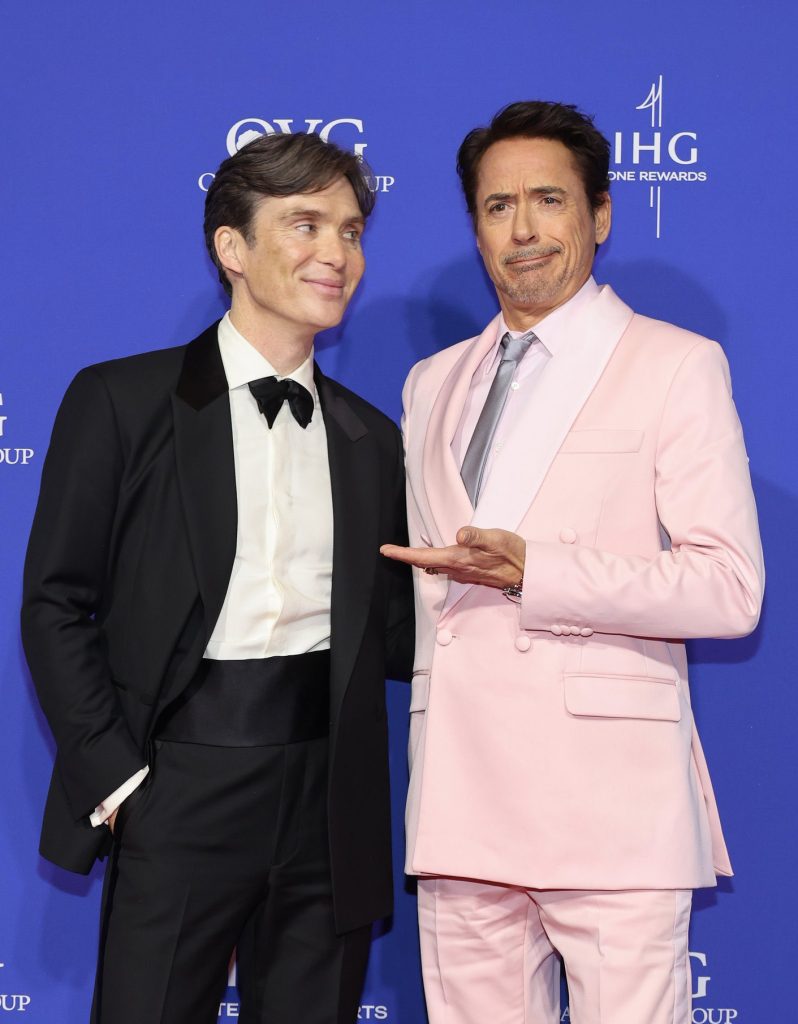 Robert Downey Jr. and Cillian Murphy Attend the 2024 Palm Springs Film Festival