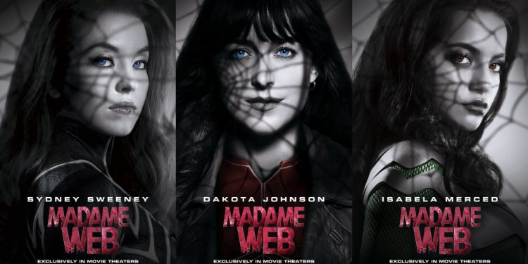 Sony's 'Madame Web' Character Posters Revealed