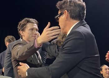 Tom Holland and Robert Downey Jr. Reunite at the Critics' Choice Movie Awards 2024
