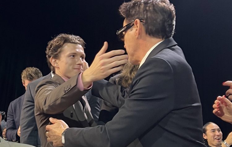 Tom Holland and Robert Downey Jr. Reunite at the Critics' Choice Movie Awards 2024
