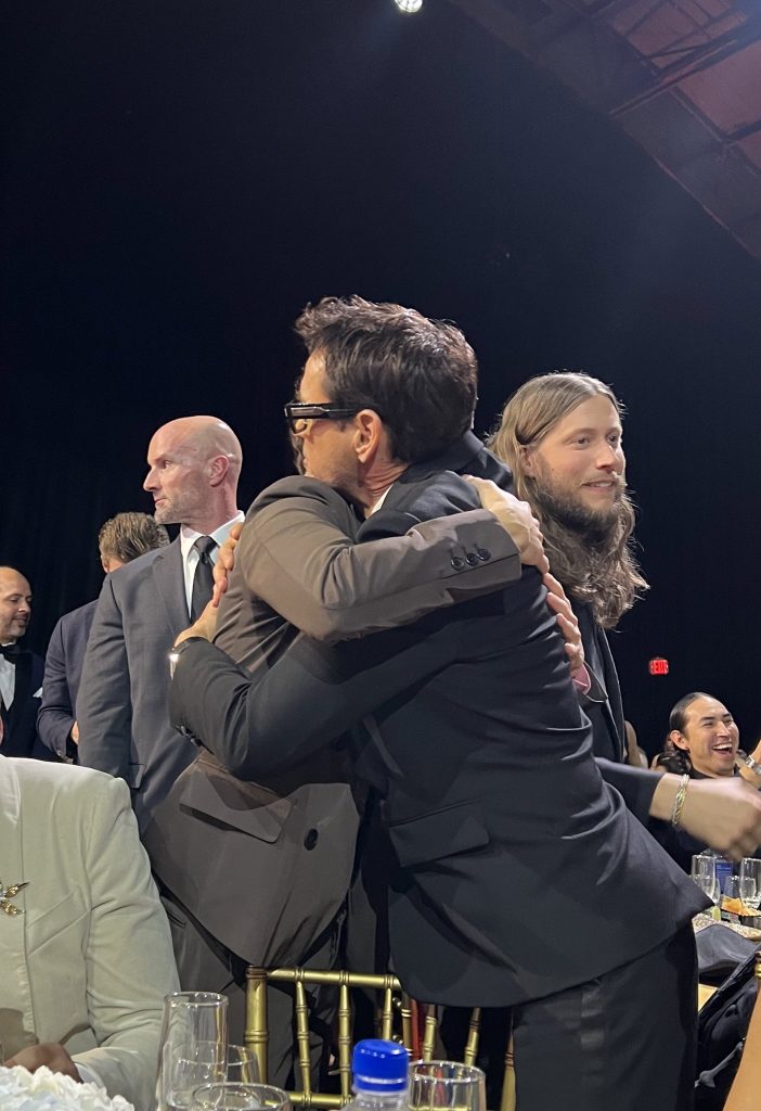 Tom Holland and Robert Downey Jr. Reunite at the Critics' Choice Movie Awards 2024