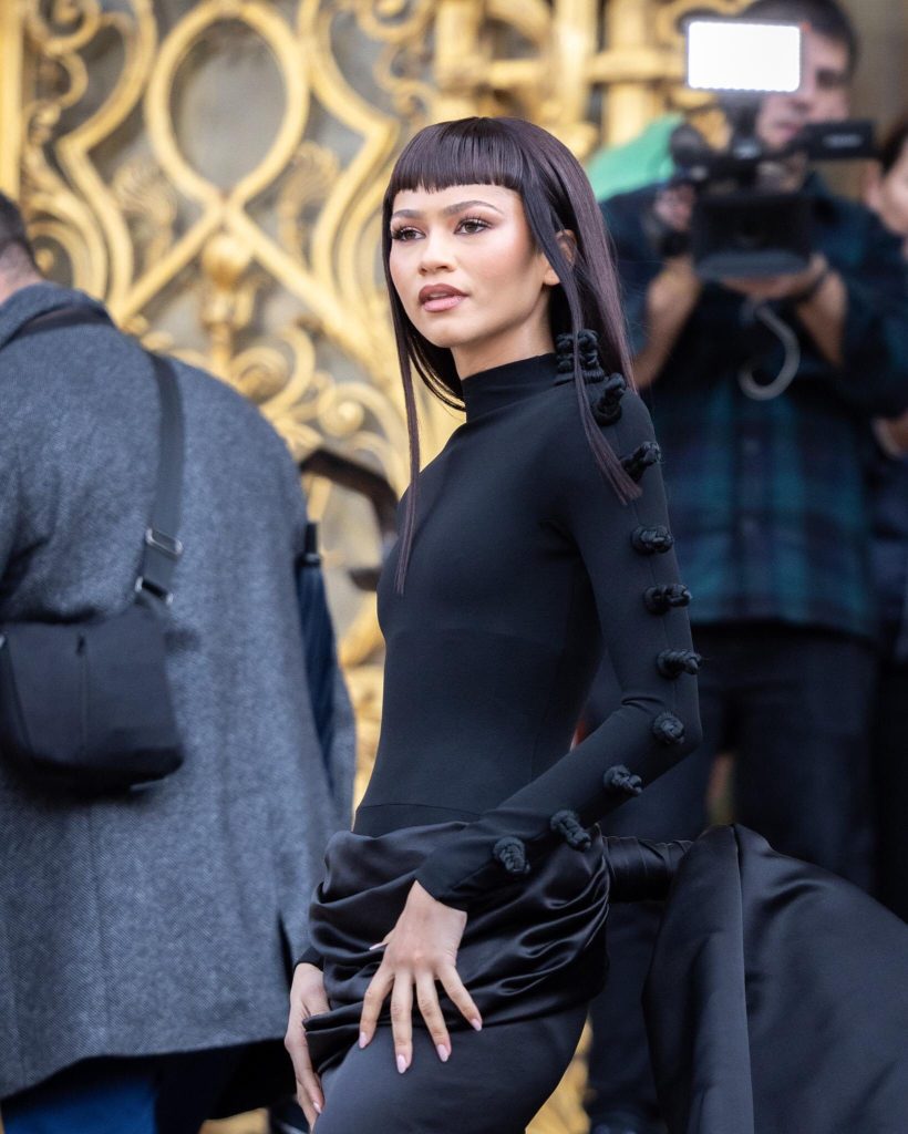 Zendaya and Hunter Schafer Reunite at the Schiaparelli Haute Couture SS24 Show