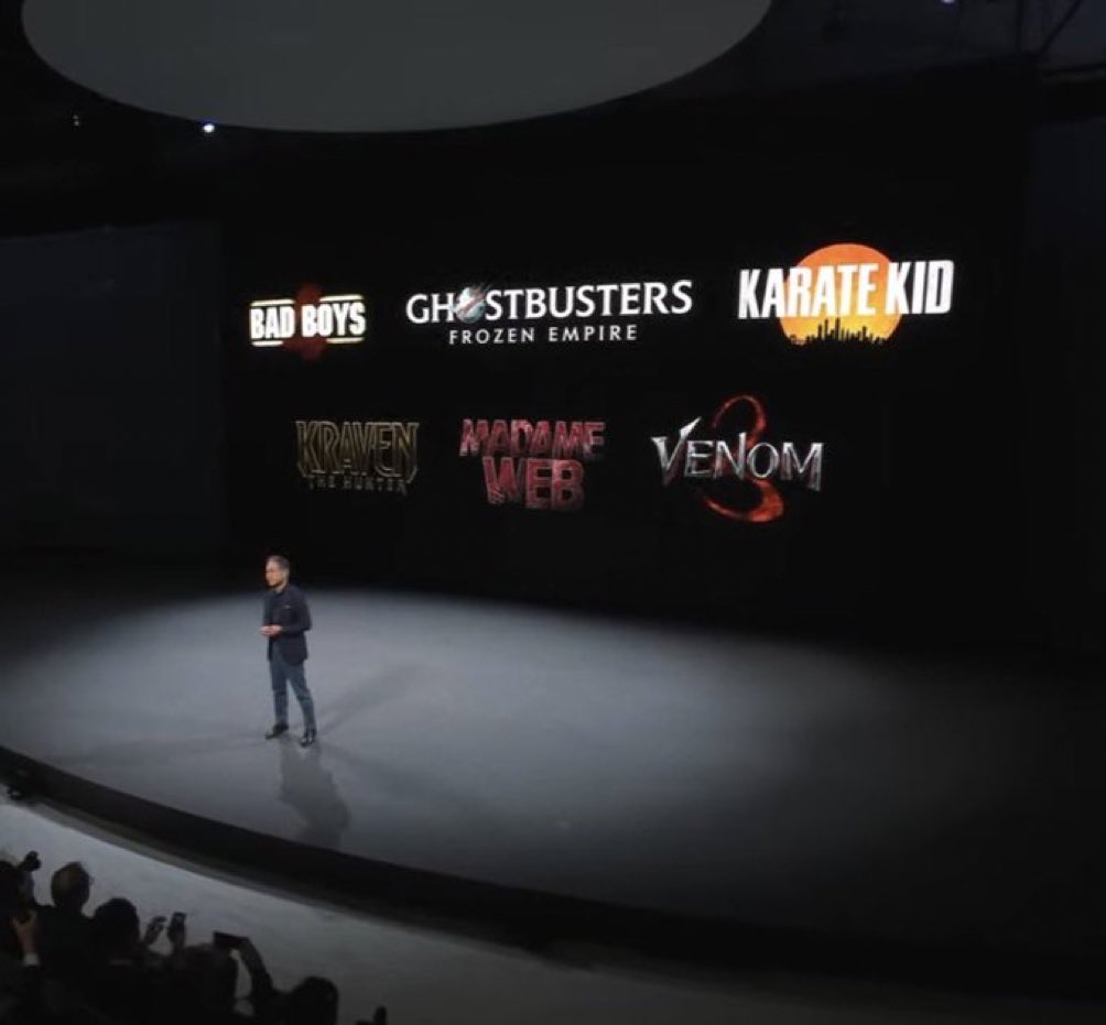 Exclusive: Sony Revealed 'Venom 3' Logo at CES 2024 Press Conference