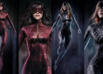 Concept Art Dakota Johnson and Sydney Sweeney's Superhero Suits in 'Madame Web'