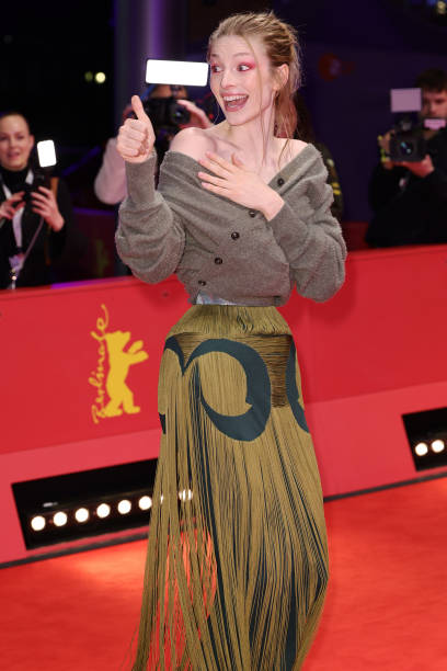 Hunter Schafer Wears Maison Margiela SS24 Couture at 'Cuckoo' Premiere