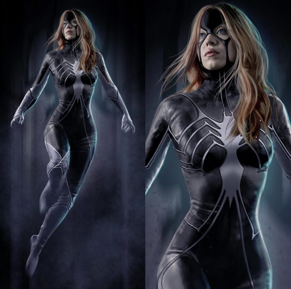 Concept Art Dakota Johnson and Sydney Sweeney's Superhero Suits in 'Madame Web'